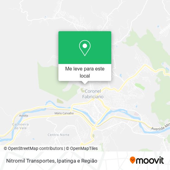 Nitromil Transportes mapa