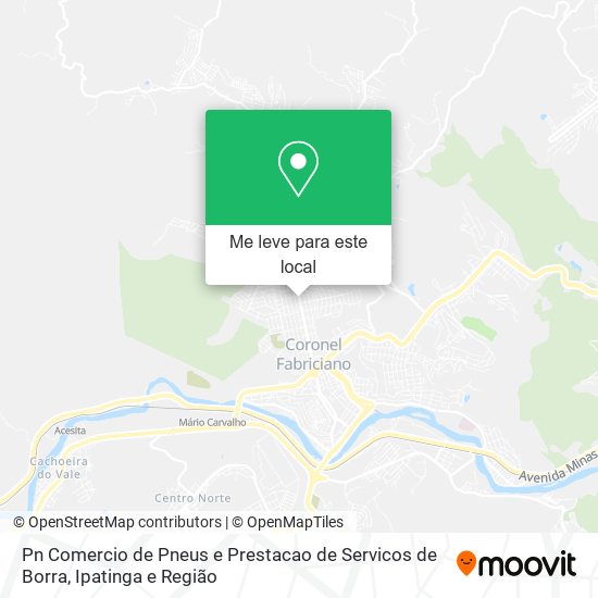 Pn Comercio de Pneus e Prestacao de Servicos de Borra mapa