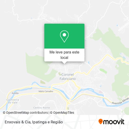 Enxovais & Cia mapa