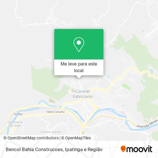 Bencol Bahia Construcoes mapa