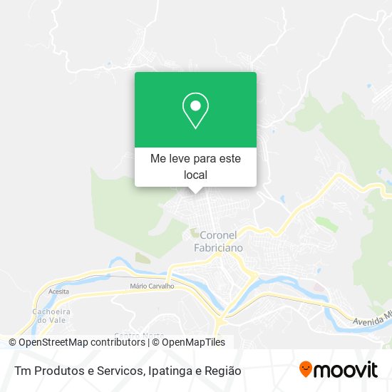 Tm Produtos e Servicos mapa