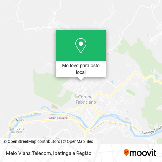 Melo Viana Telecom mapa