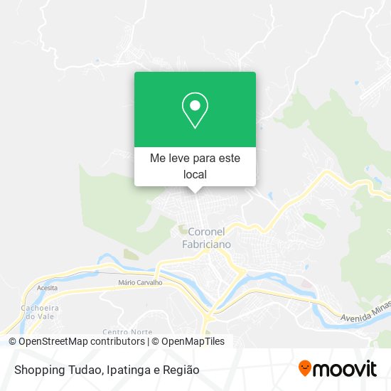 Shopping Tudao mapa