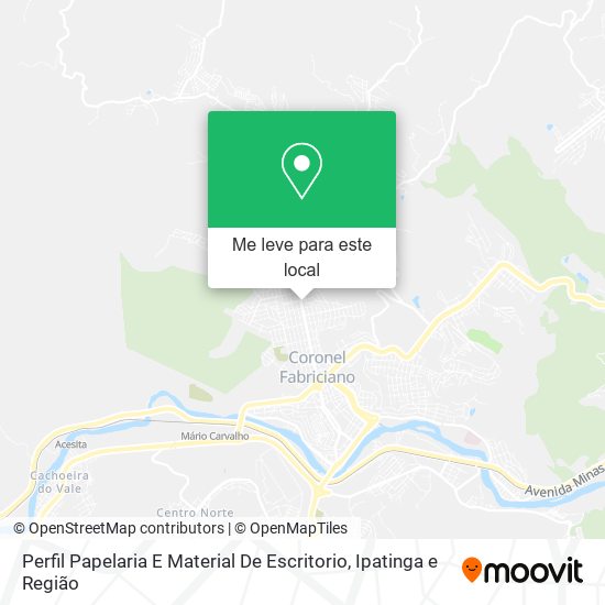 Perfil Papelaria E Material De Escritorio mapa