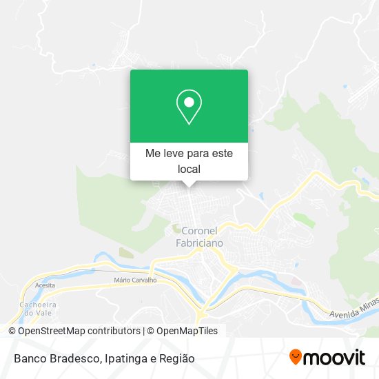 Banco Bradesco mapa