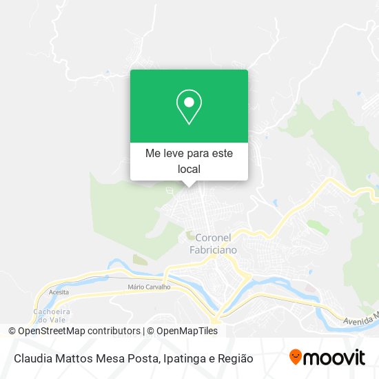 Claudia Mattos Mesa Posta mapa