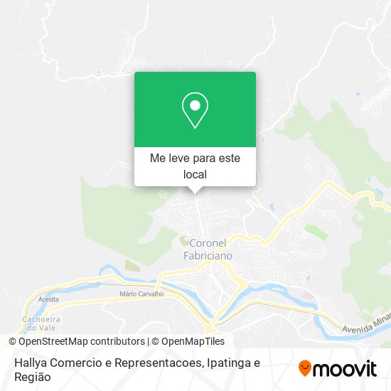 Hallya Comercio e Representacoes mapa