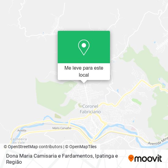 Dona Maria Camisaria e Fardamentos mapa