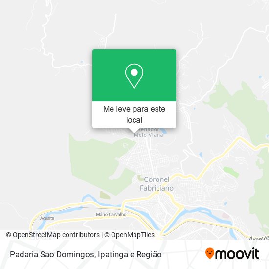 Padaria Sao Domingos mapa