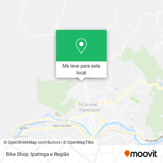 Bike Shop mapa