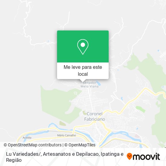 Lu Variedades / , Artesanatos e Depilacao mapa