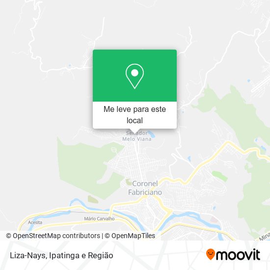 Liza-Nays mapa