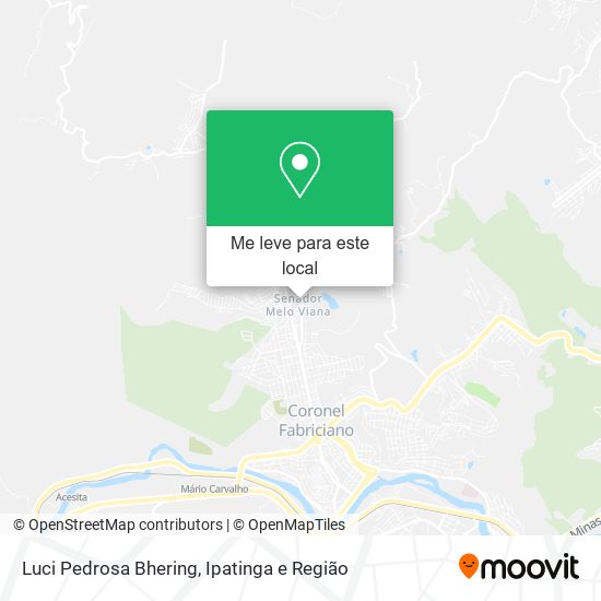 Luci Pedrosa Bhering mapa