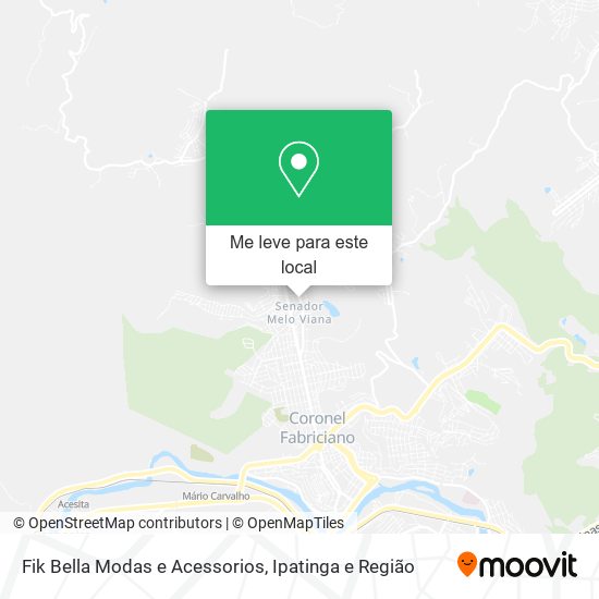 Fik Bella Modas e Acessorios mapa