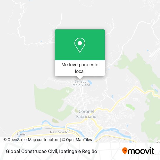 Global Construcao Civil mapa