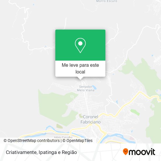 Criativamente mapa