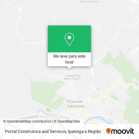Portal Construtora and Servicos mapa