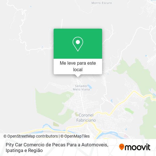 Pity Car Comercio de Pecas Para a Automoveis mapa