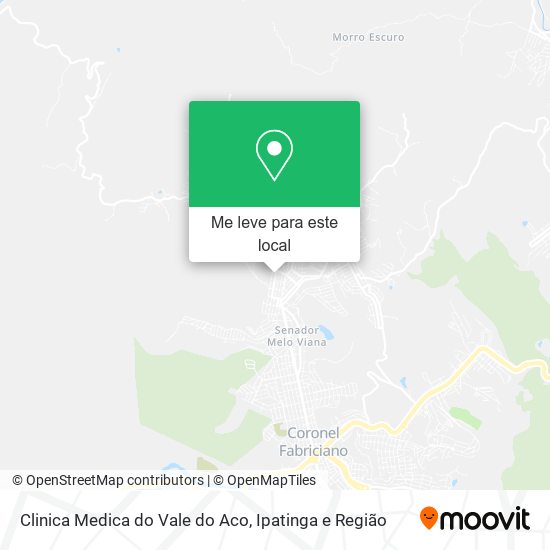 Clinica Medica do Vale do Aco mapa