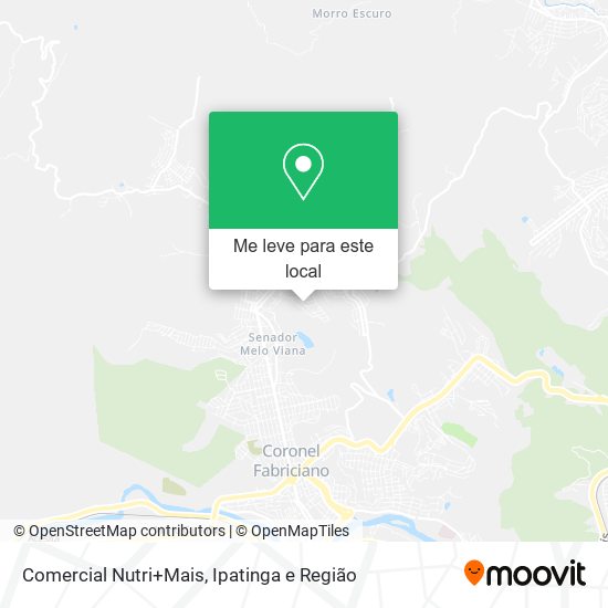 Comercial Nutri+Mais mapa