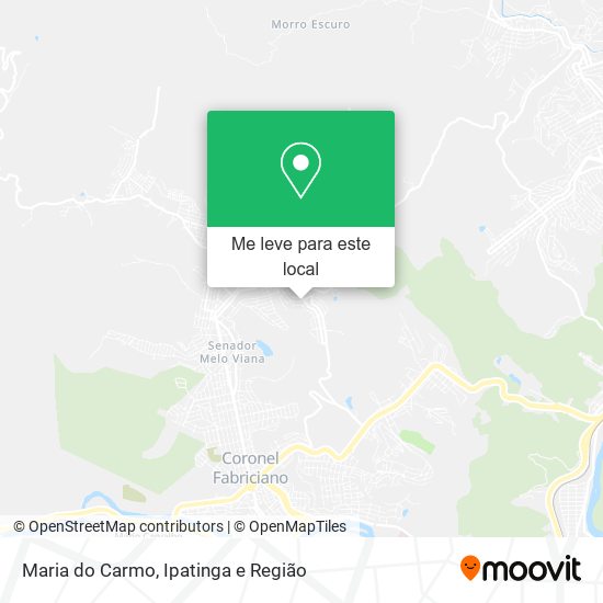 Maria do Carmo mapa