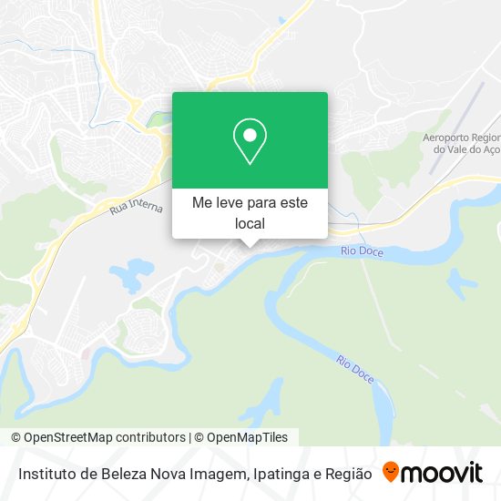 Instituto de Beleza Nova Imagem mapa