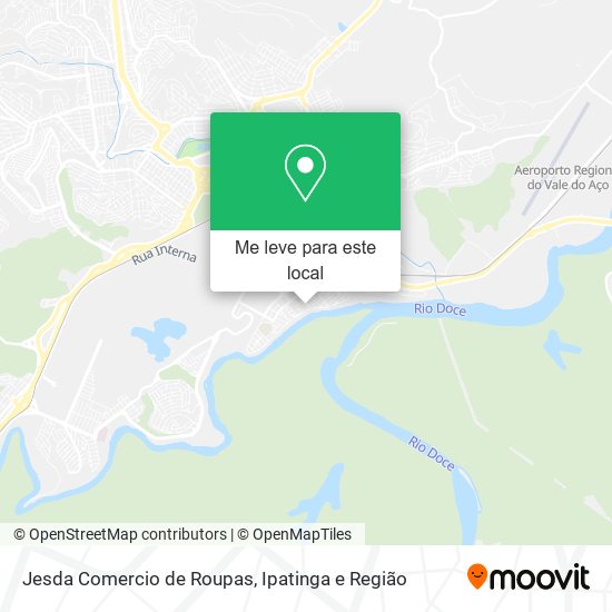 Jesda Comercio de Roupas mapa