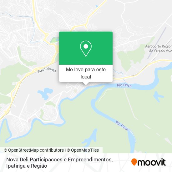 Nova Deli Participacoes e Empreendimentos mapa