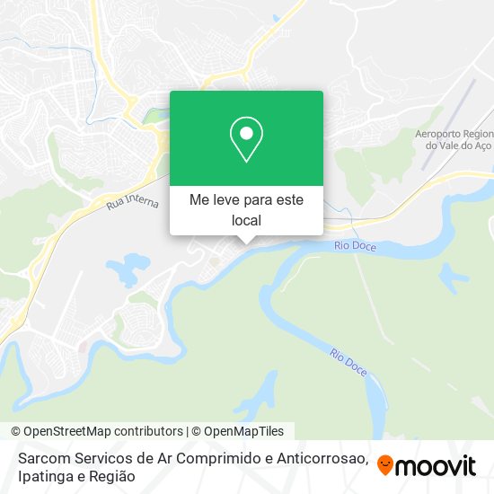 Sarcom Servicos de Ar Comprimido e Anticorrosao mapa