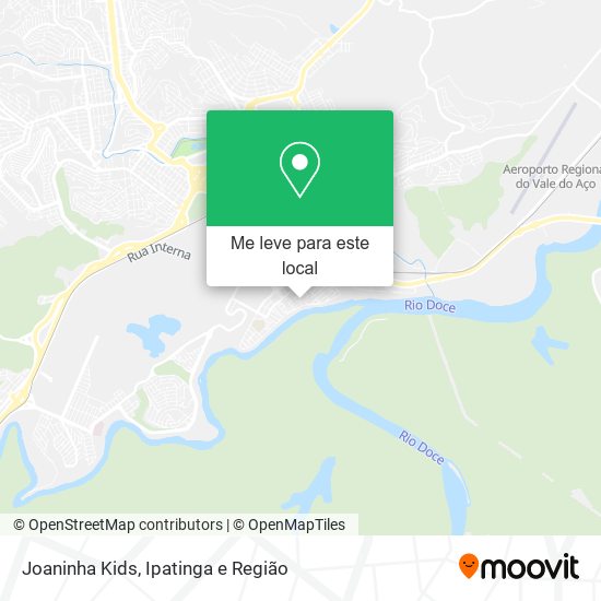 Joaninha Kids mapa