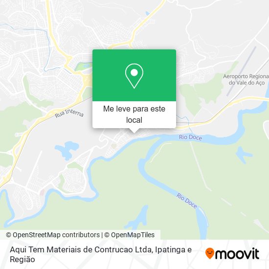 Aqui Tem Materiais de Contrucao Ltda mapa