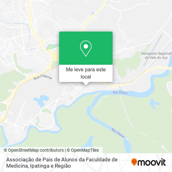 Associação de Pais de Alunos da Faculdade de Medicina mapa