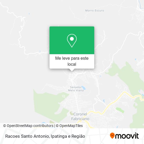 Racoes Santo Antonio mapa