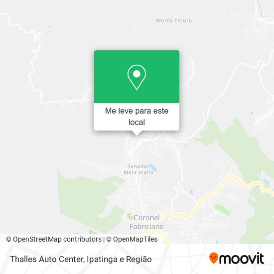 Thalles Auto Center mapa