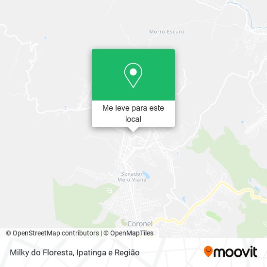 Milky do Floresta mapa