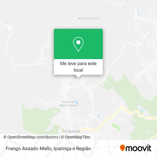 Frango Assado Mello mapa