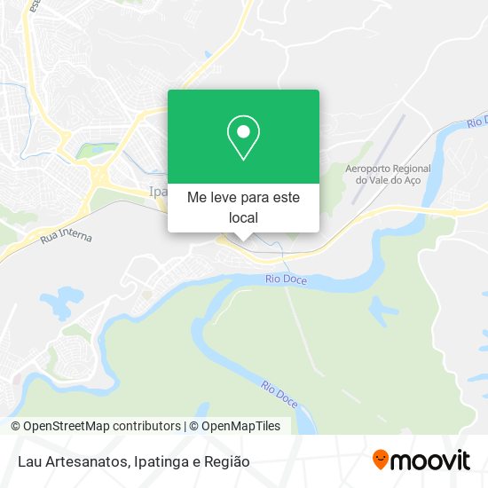 Lau Artesanatos mapa