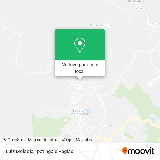 Luiz Melodia mapa