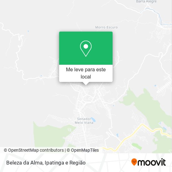 Beleza da Alma mapa