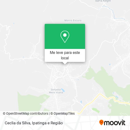 Ceclia da Silva mapa