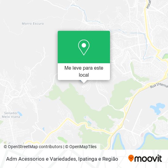 Adm Acessorios e Variedades mapa