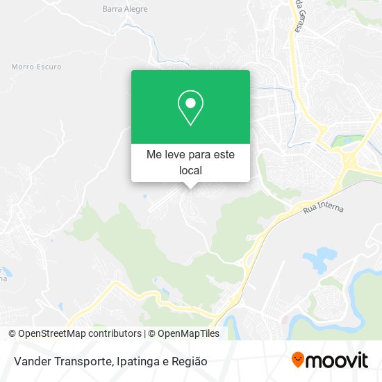 Vander Transporte mapa