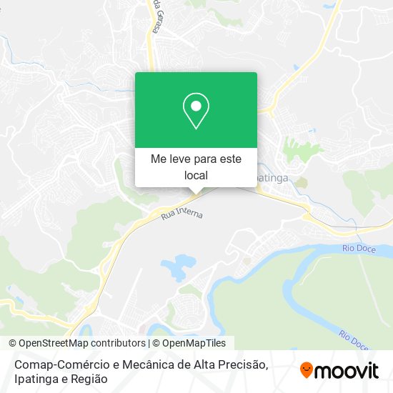 Comap-Comércio e Mecânica de Alta Precisão mapa