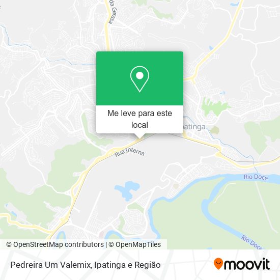 Pedreira Um Valemix mapa