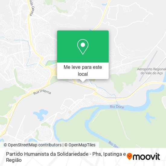 Partido Humanista da Solidariedade - Phs mapa