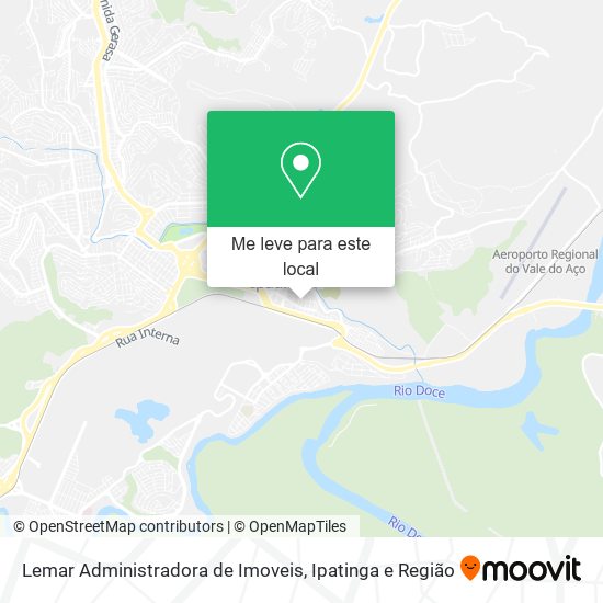 Lemar Administradora de Imoveis mapa