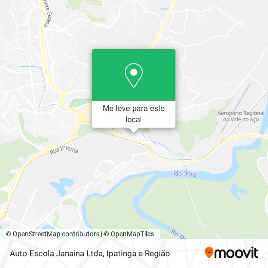 Auto Escola Janaina Ltda mapa