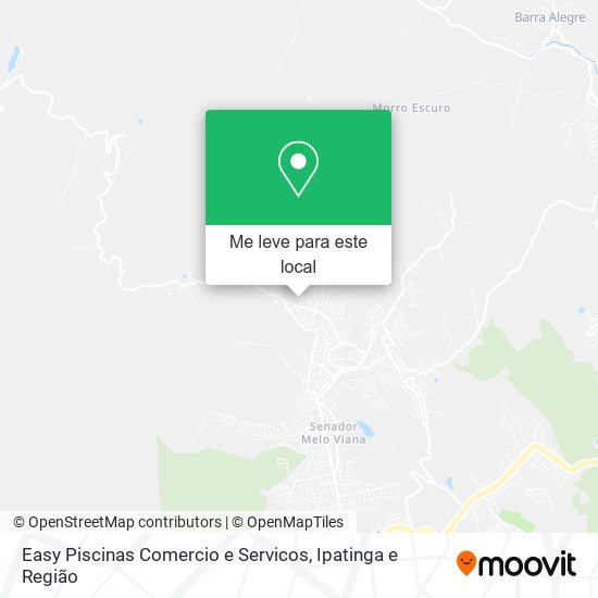 Easy Piscinas Comercio e Servicos mapa