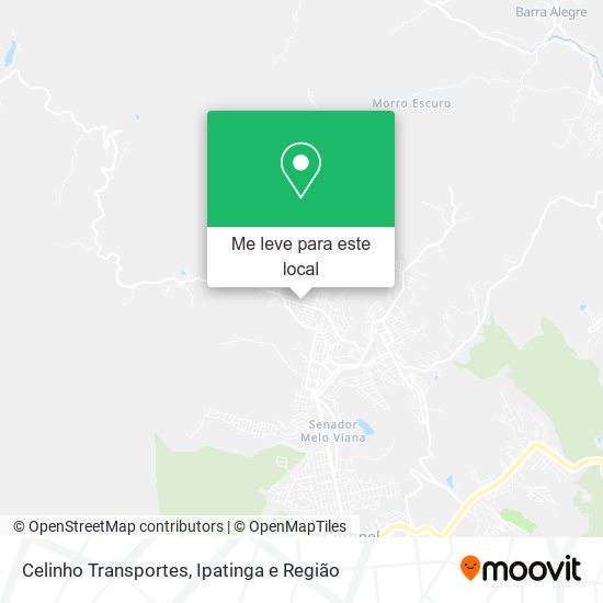 Celinho Transportes mapa