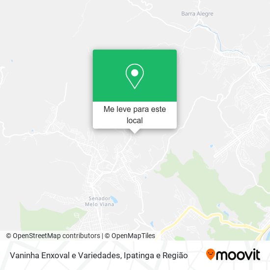 Vaninha Enxoval e Variedades mapa